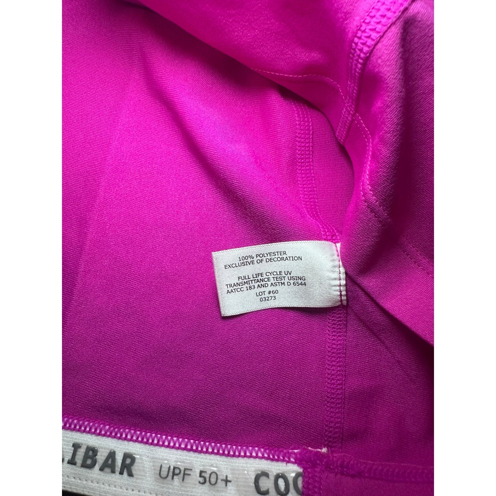 Coolibar Womens 3X Purple Hightide Long Sleeve UPF 50 Swim Shirt Sun Protection - Picture 8 of 11